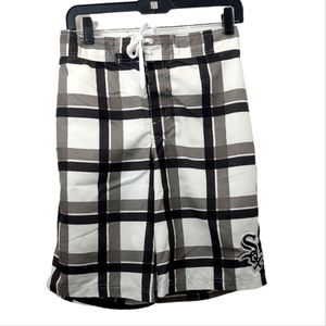 G-III Sports By Carl Banks Men's Medium Swim Trunks Chicago White Sox Baseball